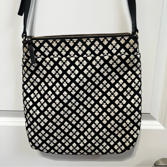 Kate Spade Black and Pink Patterned Crossbody Bag - Picture 3 of 7